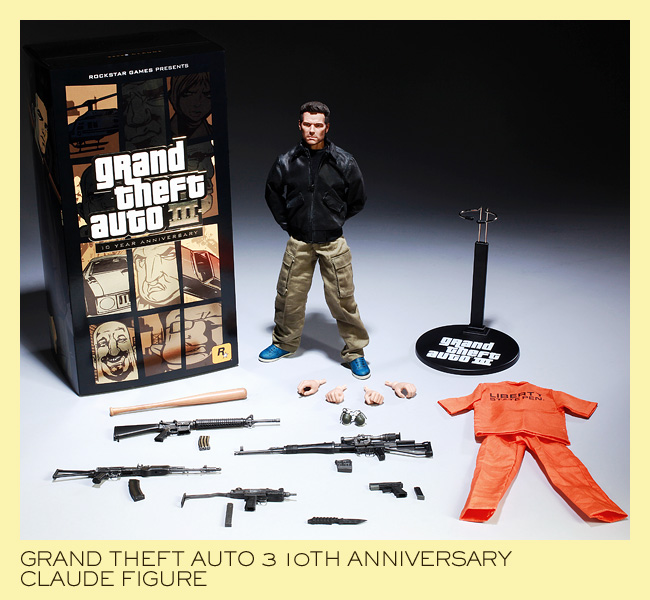 GTA III] Claude (Grand Theft Auto) Custom Action Figure