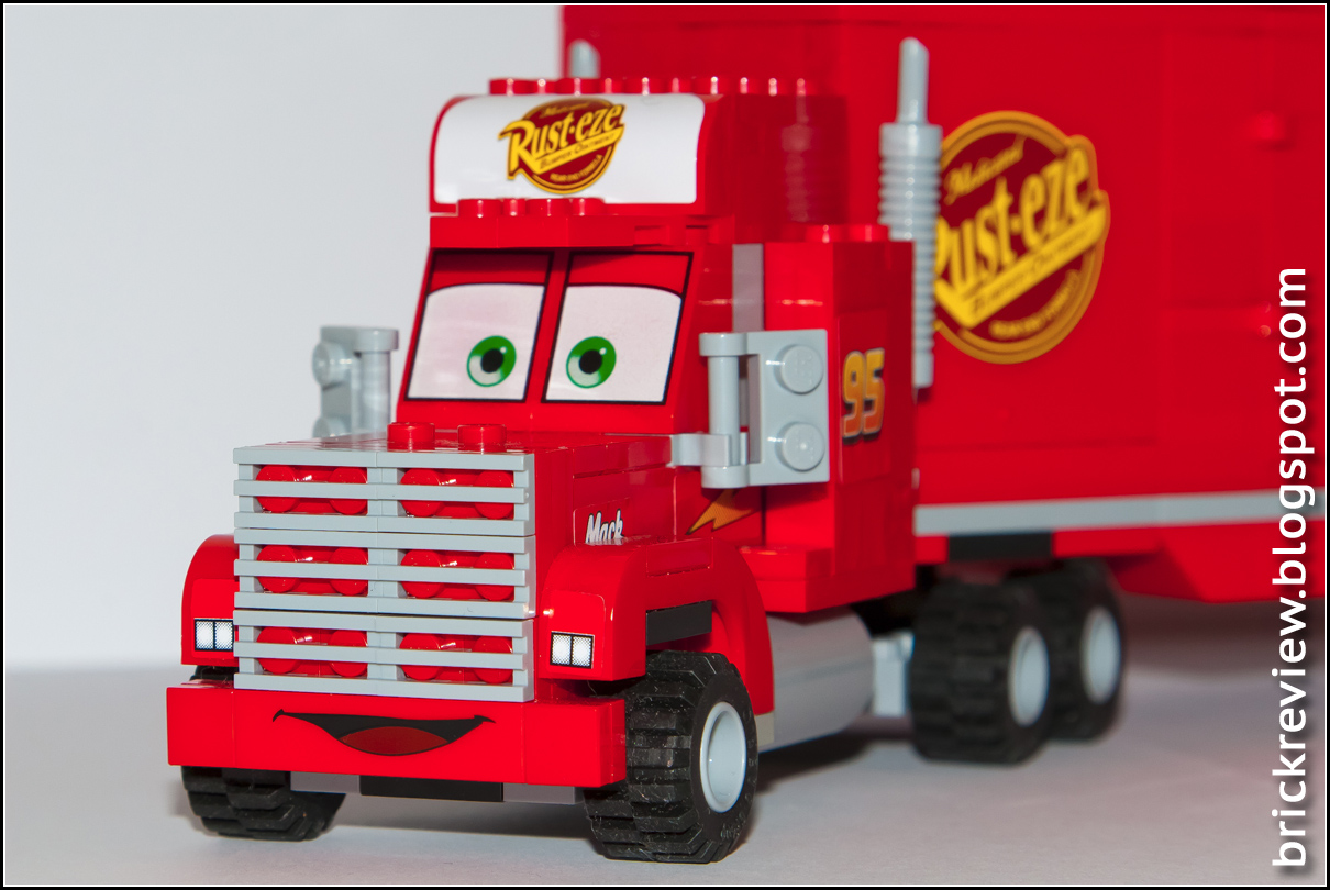 Brickreview LEGO 8486 Mack Truck Disney Cars / Mack's Team Truck