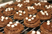Mini hot cocoa cookies