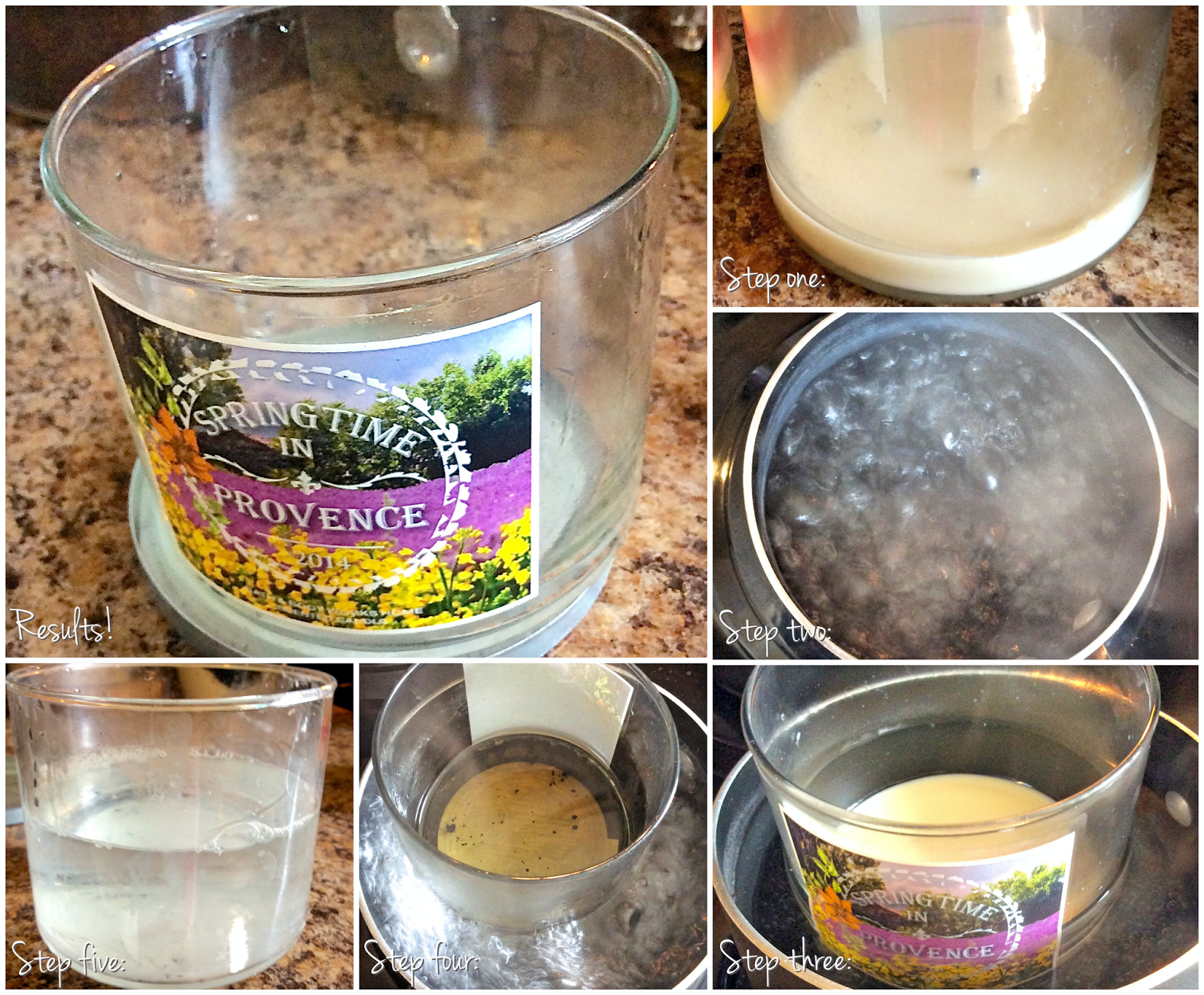 Claudia Feeney DeWaxing Candles