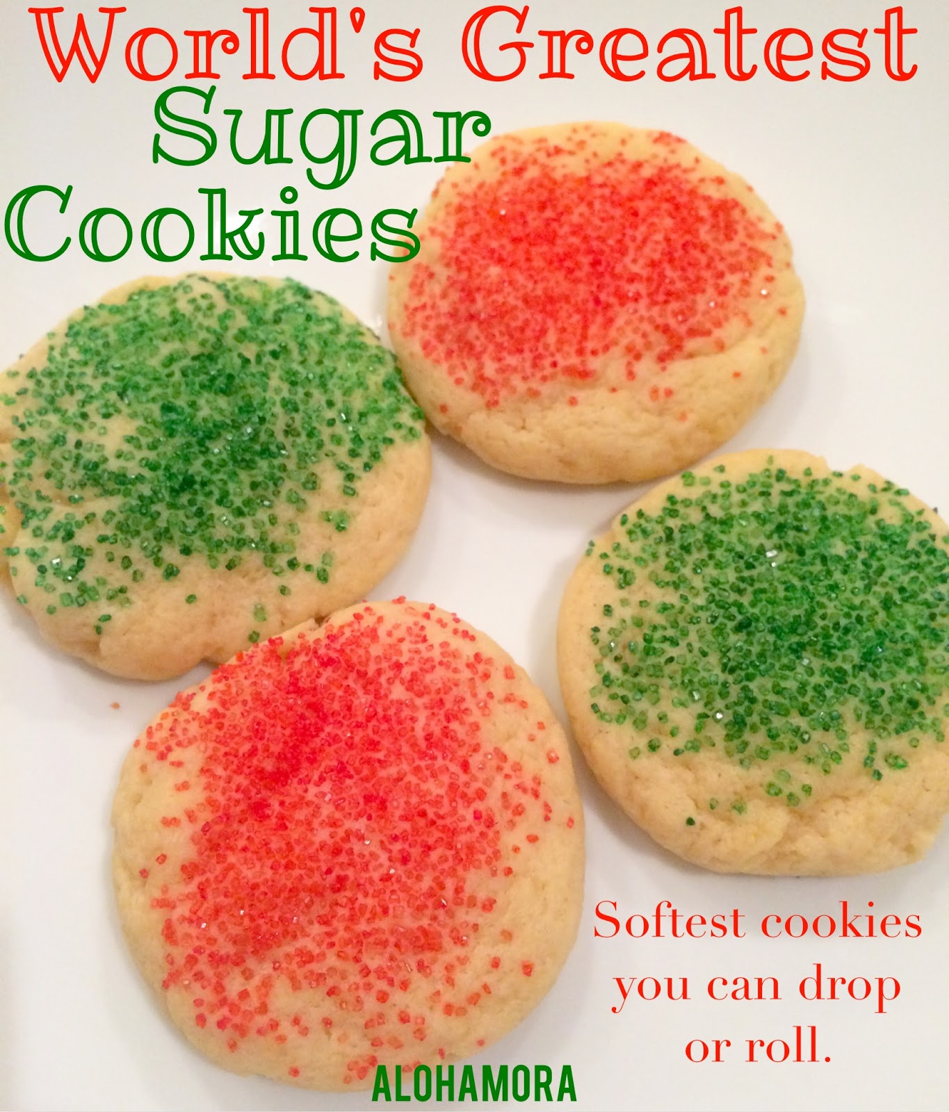 Alohamora Open a Book World's Greatest Sugar Cookies Drop Them or Roll Them