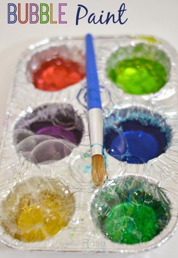 Homemade Bubble Paint Recipes Growing A Jeweled Rose