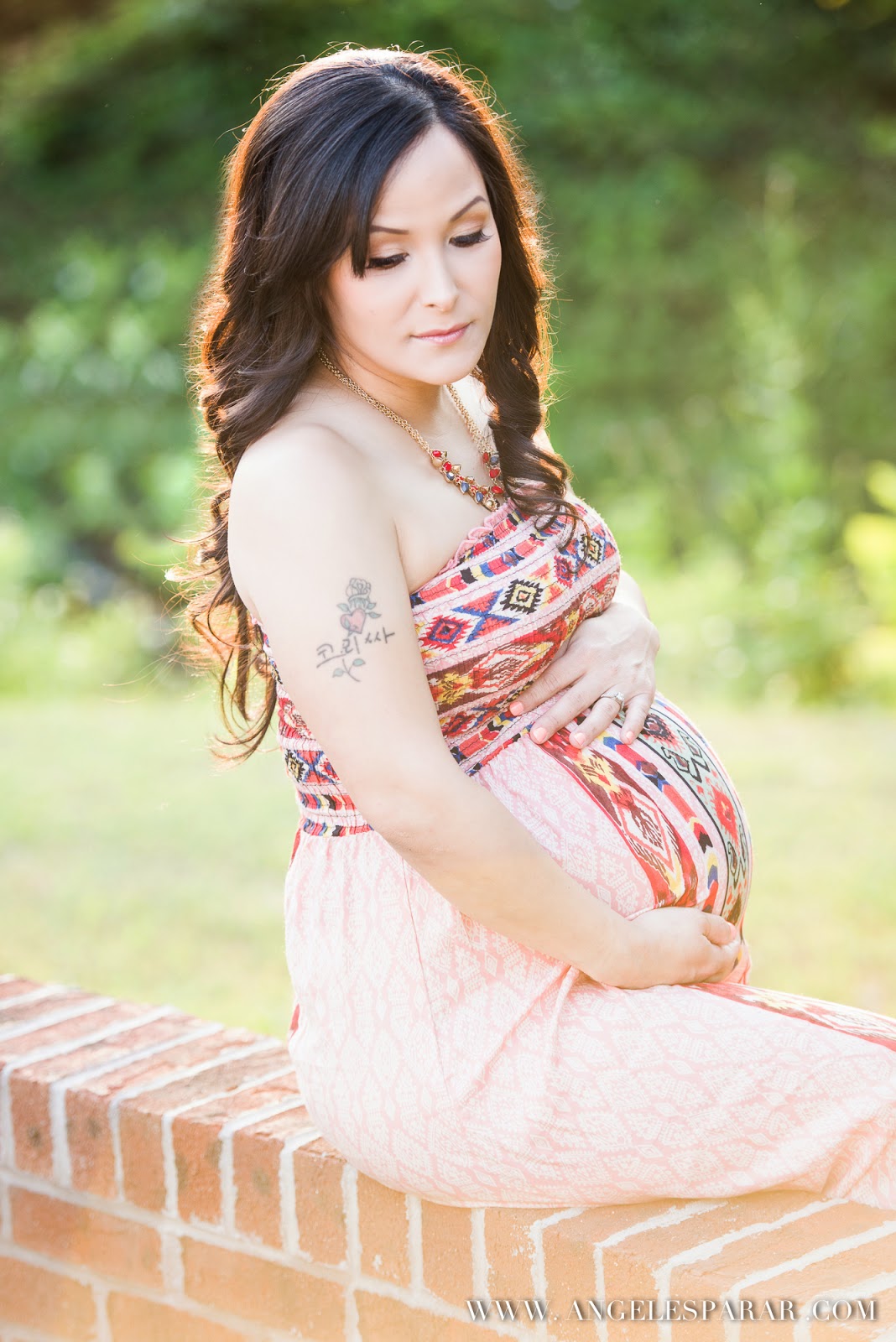 Clarissa and Daniel's Maternity Session Downtown Fayetteville NC