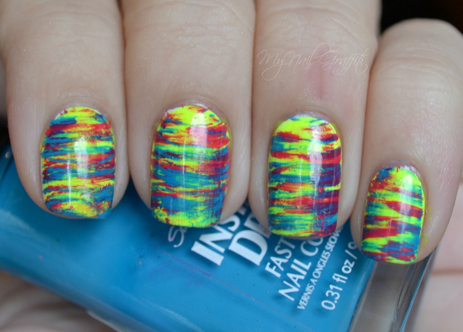 My Nail Graffiti Fan Brush Nail Art