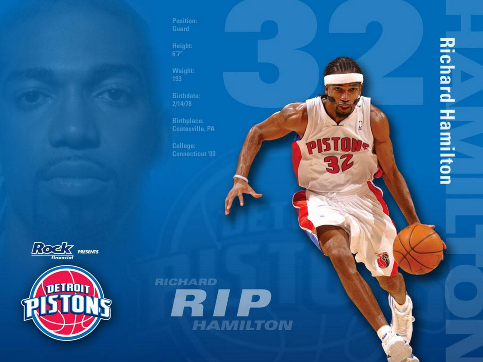 Richard Hamilton basketball wallpapers | NBA Wallpapers, Basket Ball