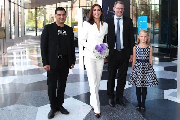 Crown Princess Mary of Denmark attends the ceremony of the "University Startup World Cup 2015 Prize