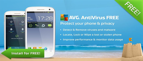 5 Anti Virus Terbaik untuk Ponsel Android AVG Antivirus
