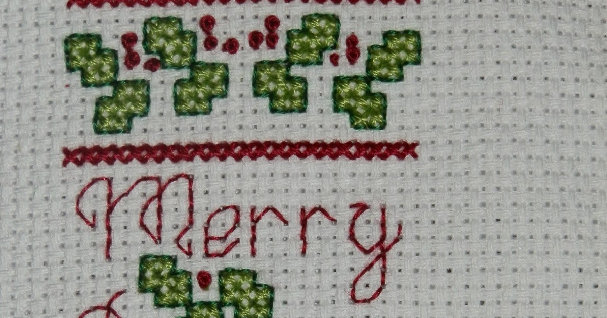 Christmas stocking crossstitch pattern books set of four