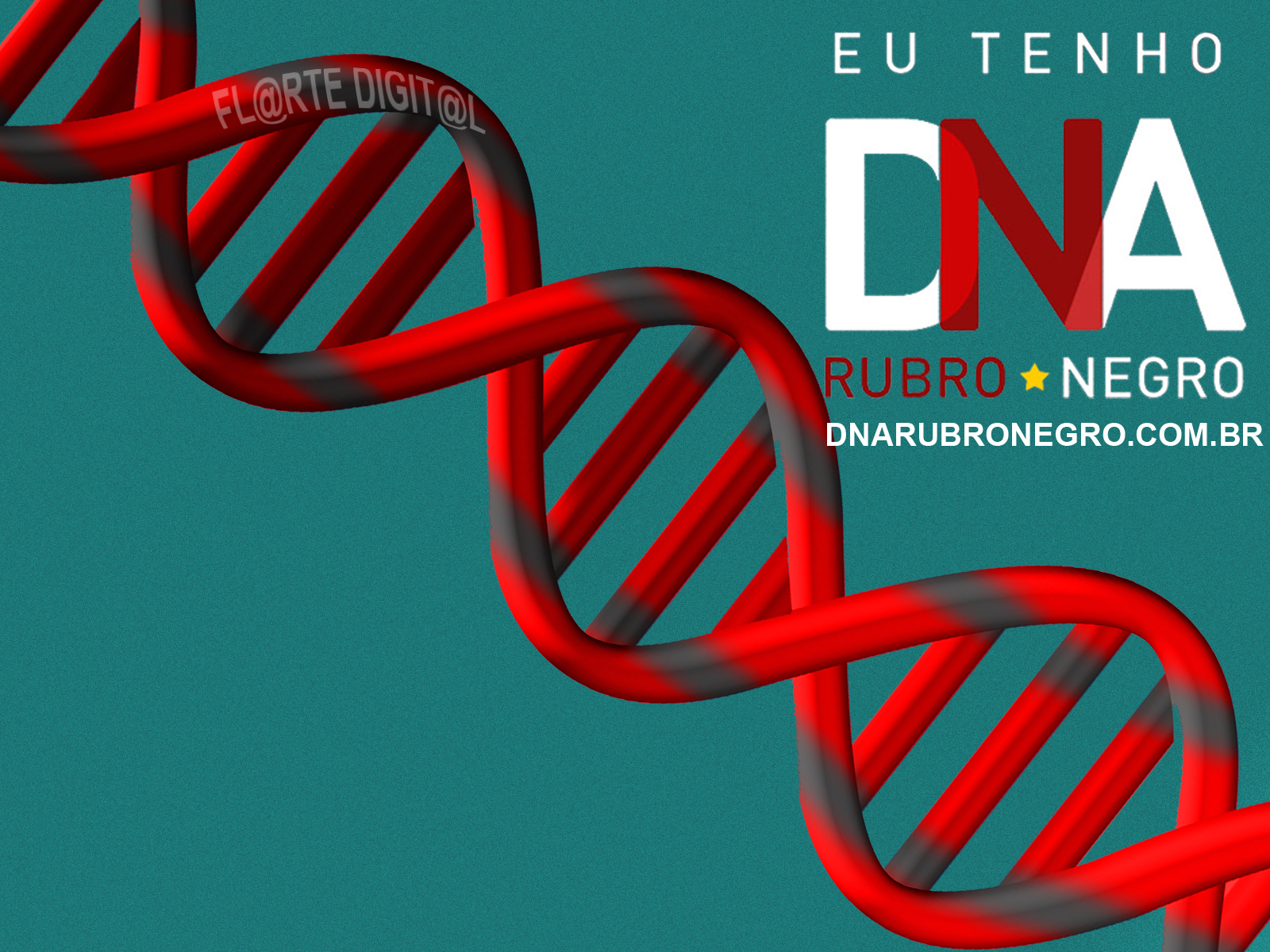 DNA RUBRO NEGRO WALLPAPERS | Fl@rte Digit@l