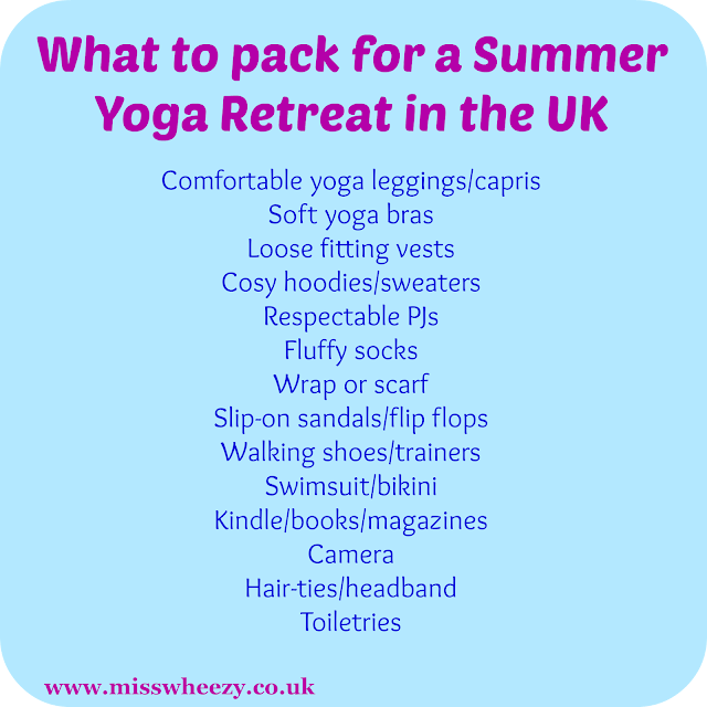 What to Pack for a Yoga Retreat in the UK