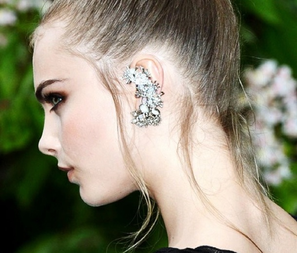 Ear Cuff Trend Provocative Woman