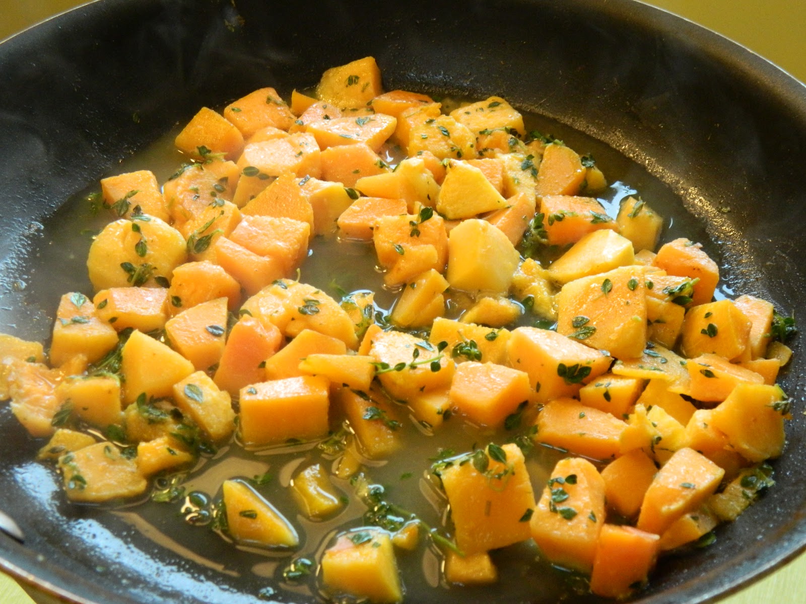 Recipe, Travel and Family Blog Purple Oven Mitt Gnocchi, Prosciutto