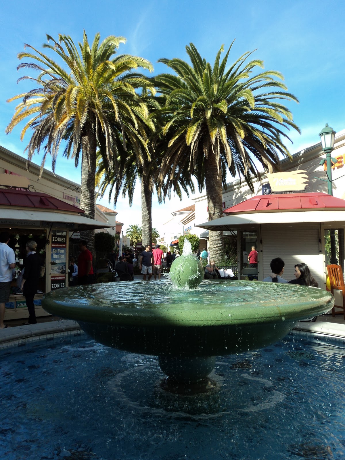 Shopping at Carlsbad Premium Outlets Mall It has grown on me!
