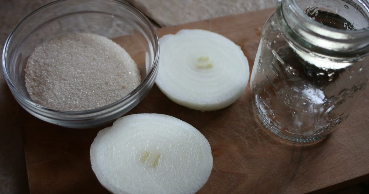 The Little Backyard Farm Onion syrup for the coughing days