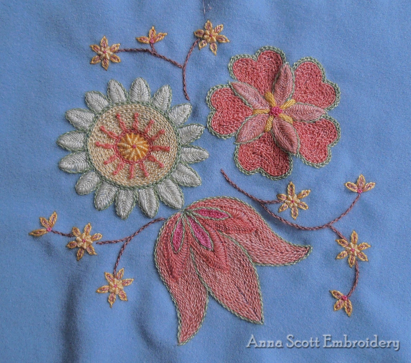 Anna Scott Wool embroidery II