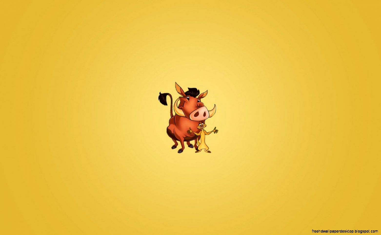 Timon Pumbaa Cartoon Hd Wallpaper | Free High Definition ...