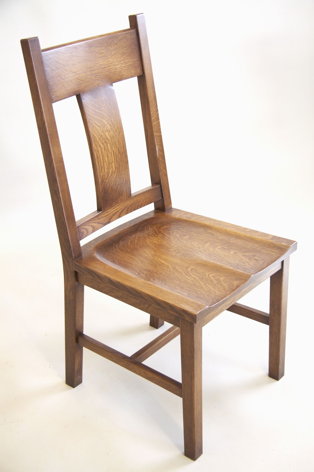 J. Thompson In The Shop Finished Arts and Crafts Dining Table and Chairs