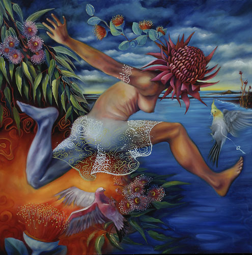 Debra Hill |  Pintor simbolista de Australia