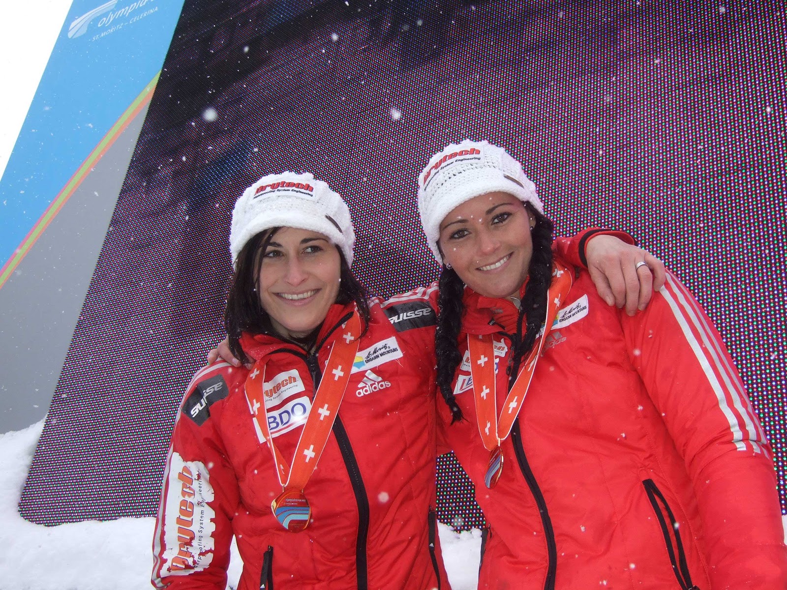 Swiss Bobteam Eveline Gerber SCHWEIZERMEISTERINNEN 2012!!!