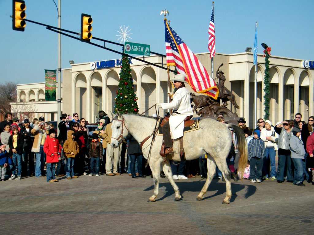 Christmas Parade in Cowtown