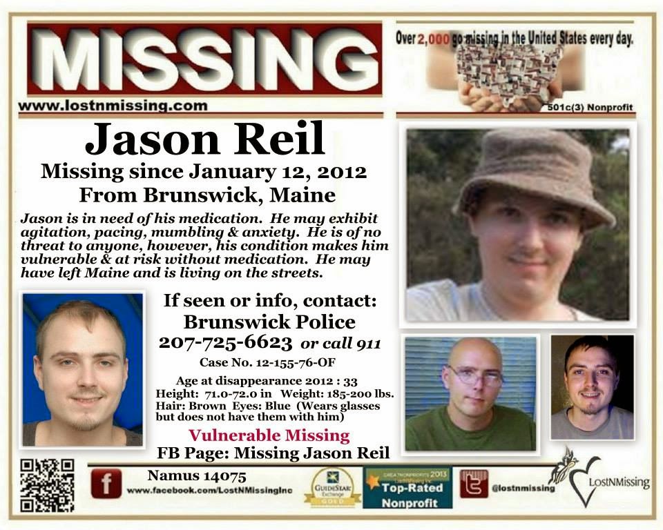Missing Jason Reil