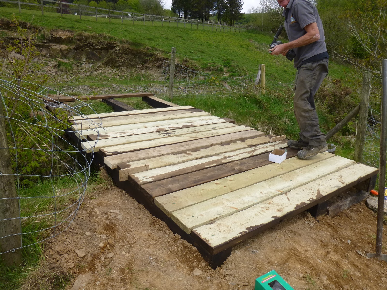 Rockley Farm Bridgebuilding weekend