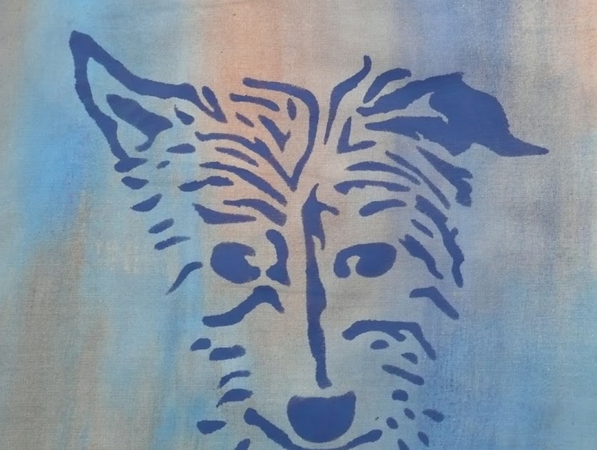 Image Artistry Fabric Painting with a Stencil