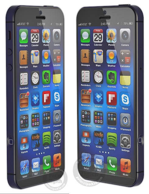 Home Button pada setiap sisi handset