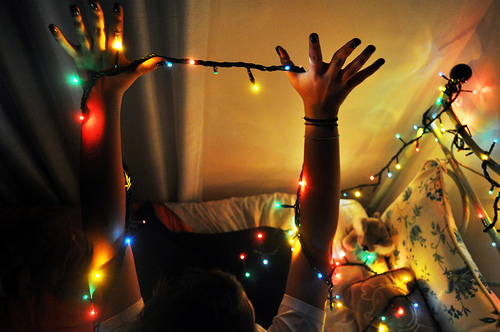 Фаллоимитатор С Гирляндой Внутри