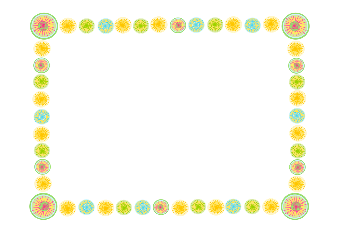free digital blossom frames and borders - Fotorahmen - freebie