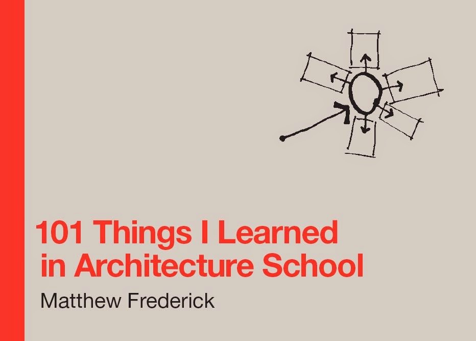 101 Things I Learned In Architecture School Matthew Frederick Pdf