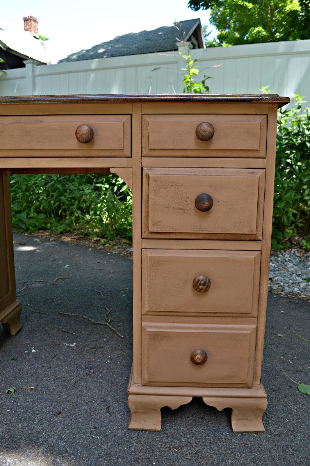Heir and Space A Solid Maple Desk
