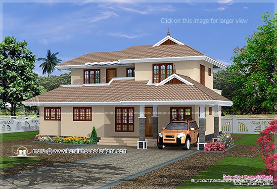 Simple Kerala home plan