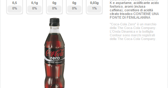 L Ingrediente Della Coca Cola Zero Vietato Negli Usa Video Ilquieora