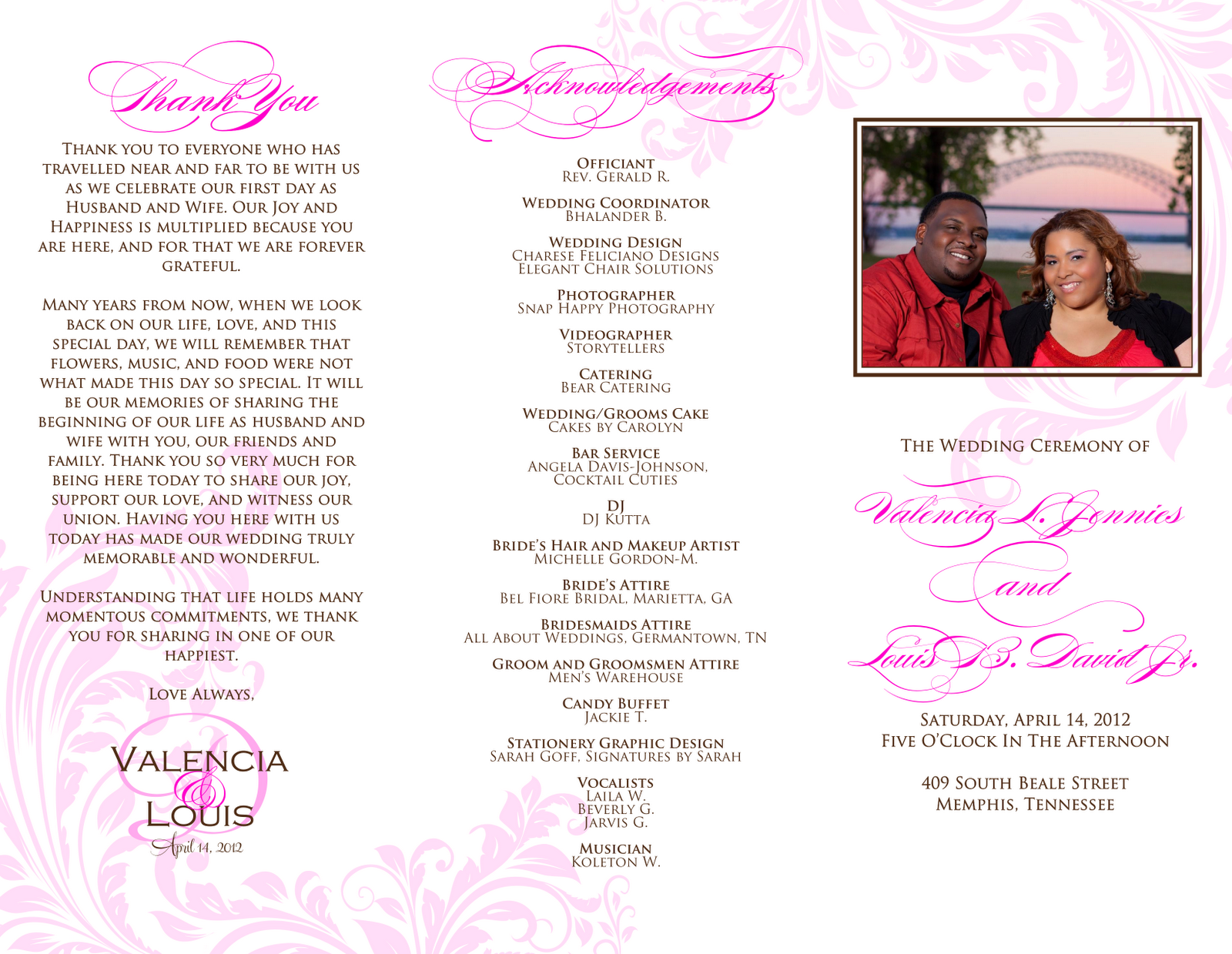 retirement party programs samples