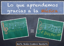 Que aprendemos en clase de música?