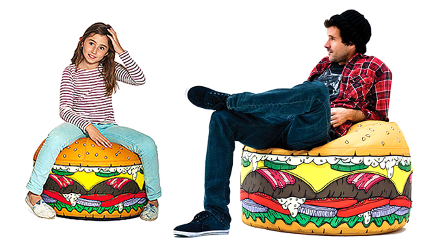 Burger Bean Bag