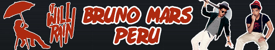Bruno Mars Perú
