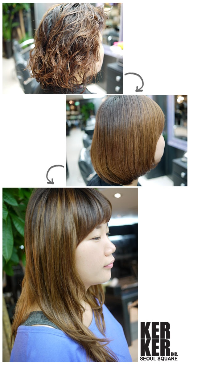 hair extensions in seoul station beauty shop SUINstyle Hair Salon in