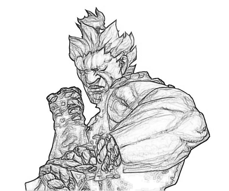 Akuma Coloring Pages Coloring Pages