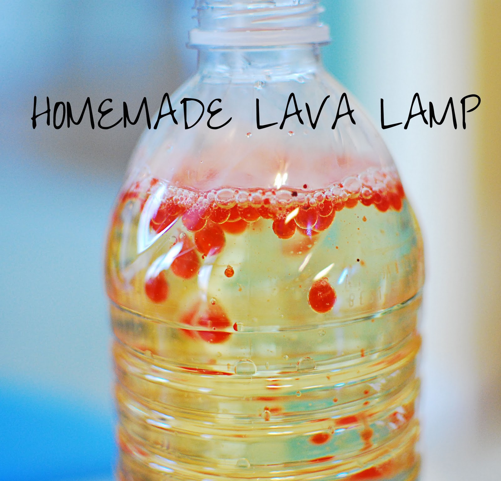 lava lamp preschool