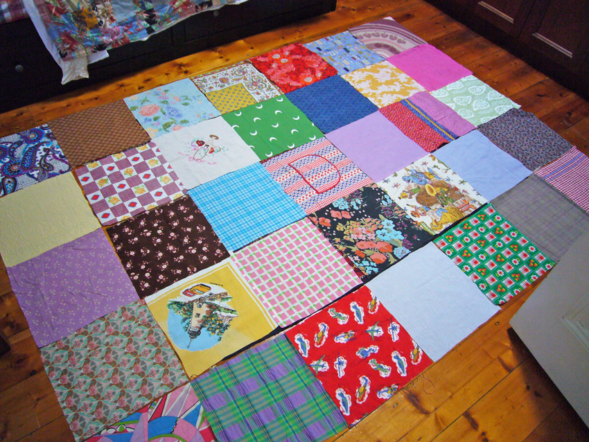 Sandra Eterovic A new patchwork doona cover, and some photos