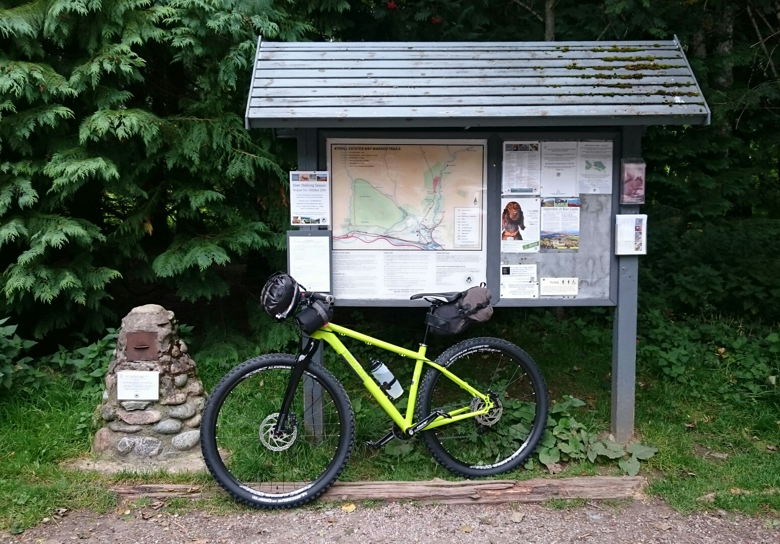 cairngorms loop bikepacking