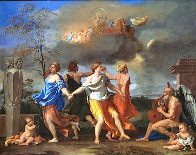 Classical painting by French painter Nicolas Poussin photo picture gallery