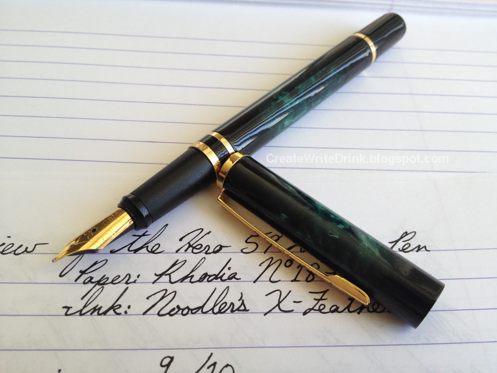 Built from Ink and Tea A Review of the Hero 59 Fountain Pen