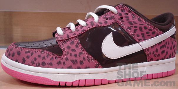 nike cheetah print shoes pink