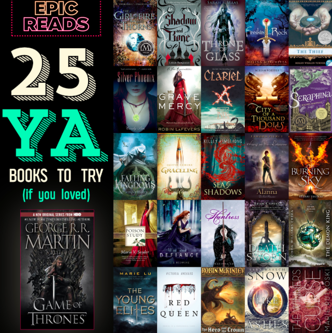 DCG Middle School Library Game of Thrones ReadAlikes