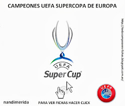 ( TODOFUTBOL ) CAMPEONES UEFA SUPECOPA DE EUROPA