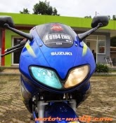 Buat para penggemar motor sport keluaran suzuki yang ingin melaksanakan modifikasi ringan Gambar Dan Panduan Modifikasi Suzuki FXR150 2003