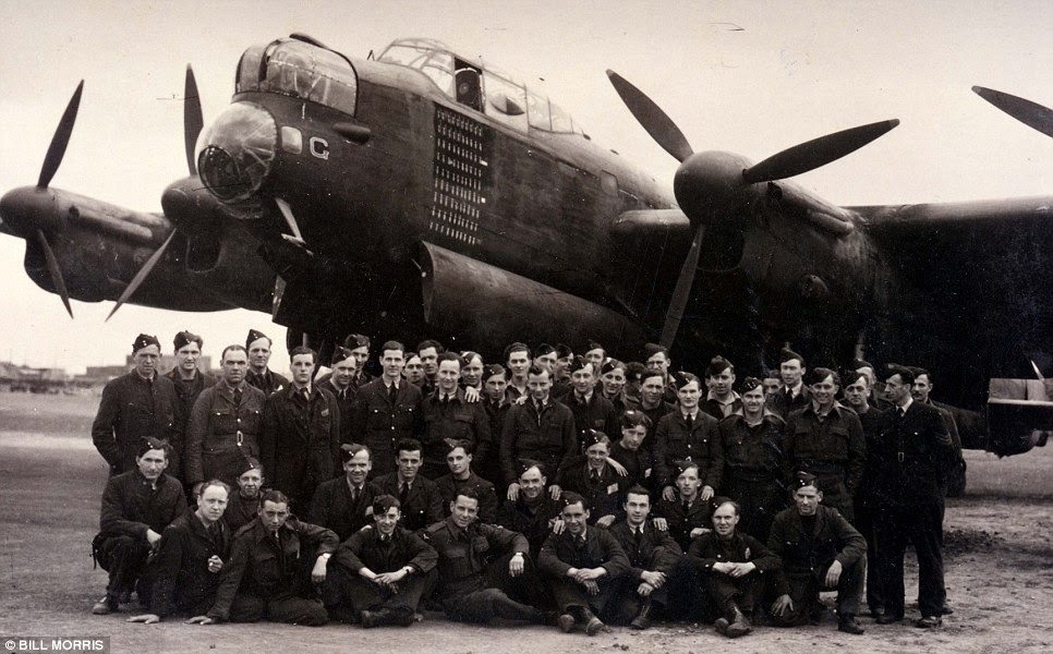 War News Updates Lancaster Bomber Crew Prepares For Action 70 Years Later